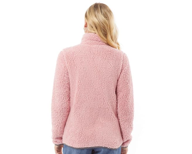 Bench Edition Sherpa Fleece Jacket Womens Pink