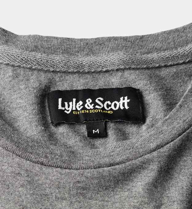 Lyle & Scott Crew Neck T-shirt Mens Grey