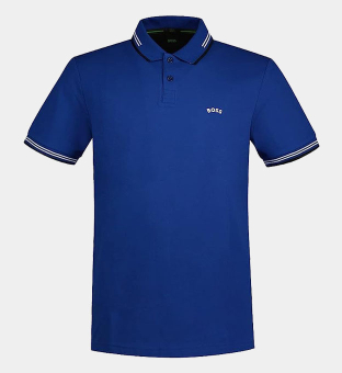 Hugo Boss Polo Shirt Mens Blue