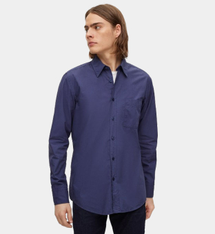 Hugo Boss Shirt Mens Navy