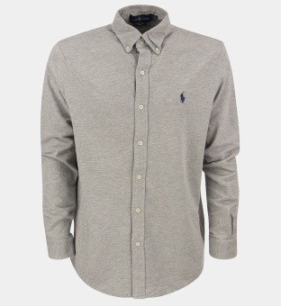 Ralph Lauren Shirt Mens Heather Grey