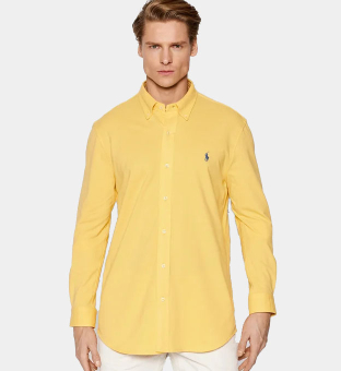 Ralph Lauren Shirt Mens Yellow