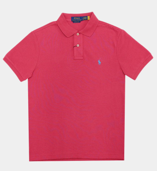 Ralph Lauren Polo Shirt Mens Red