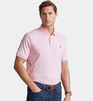 Ralph Lauren Polo Shirt Mens Pink