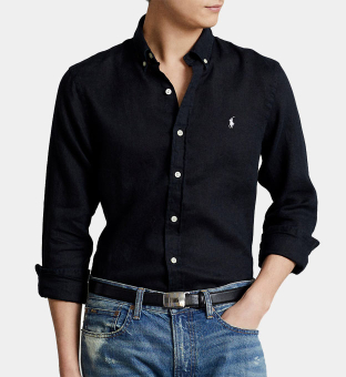 Ralph Lauren Shirt Mens Black