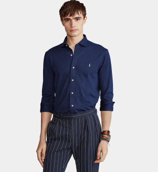 Ralph Lauren Shirt Mens Blue