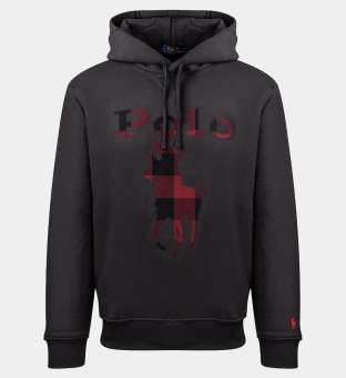 Ralph Lauren Hoody Mens Black