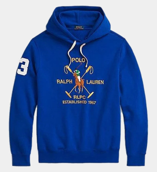 Ralph Lauren Hoody Mens Royal Blue