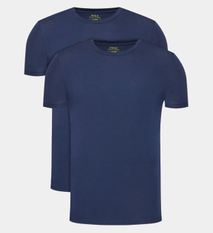 Lacoste 2 Pack T-shirts Mens Navy