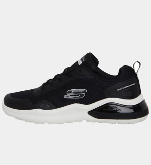 Skechers Trainers Mens Black White