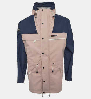 Berghaus Jacket Unisex Light Pink Dark Blue