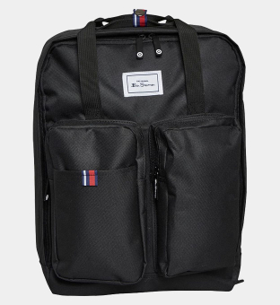 Ben Sherman Backpack Mens Black