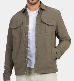 Brave Soul Jacket Mens Khaki