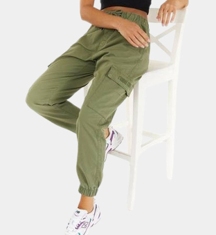 Brave Soul Cargo Pant Womens Khaki