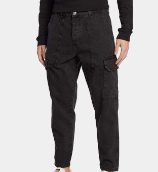 Brave Soul Jeans Mens Charcoal