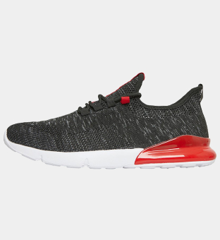 Crosshatch Trainers Mens Black _Red