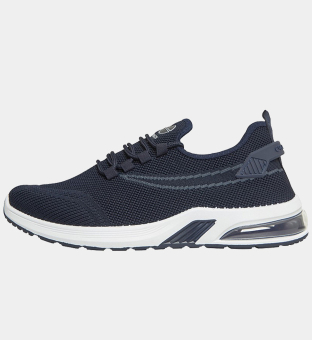 Crosshatch Trainers Mens Navy White