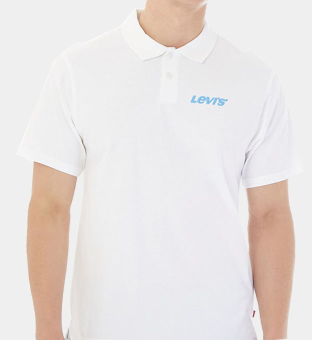 Levis Polo Shirt Mens White