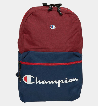 Champion Backpack Unisex Navy Red