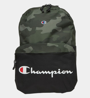 Champion Backpack Unisex Green Black