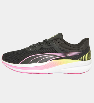 Puma Trainers Womens Black White Pink