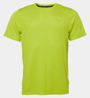 Puma T-shirt Mens Lime Green