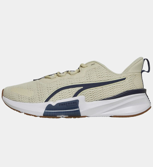 Puma Trainers Mens Beige _White