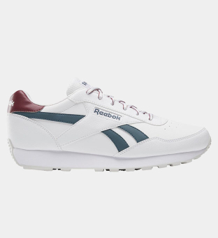 Reebok Trainers Mens White Blue Maroon