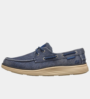 Skechers Canvas Shoes Mens Navy