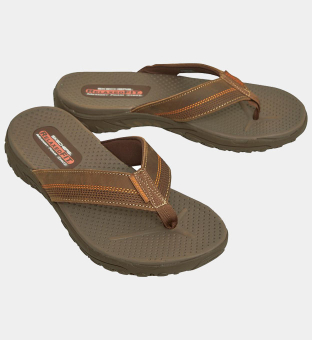 Skechers Flip Flops Mens Brown