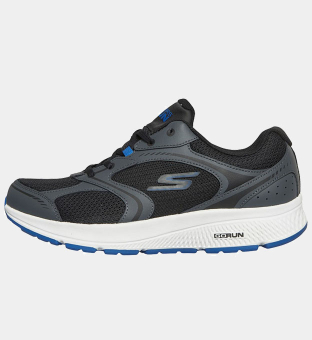 Skechers Trainers Mens Black Blue