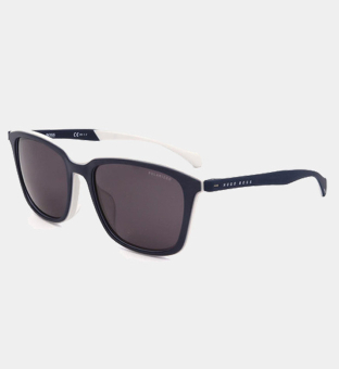 Hugo Boss Sunglasses Mens Matte Blue Grey