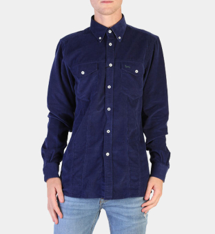 Harmont & Blaine Shirt Mens Dark Blue