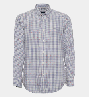 Harmont & Blaine Shirt Mens White Multi Check