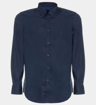 Harmont & Blaine Shirt Mens Blue