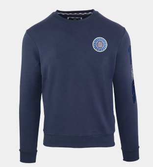 Aquascutum Sweatshirt Mens Blue