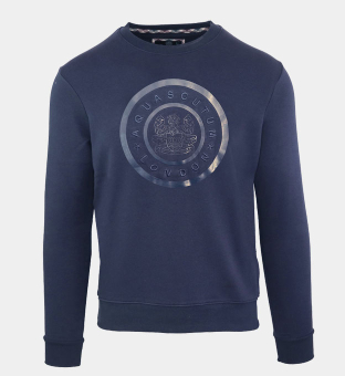 Aquascutum Sweatshirt Mens Blue