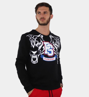 Plein Sport Sweatshirt Mens Black