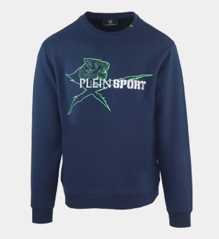 Plein Sport Sweatshirt Mens Blue