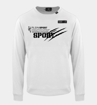 Plein Sport Sweatshirt Mens White