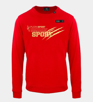 Plein Sport Sweatshirt Mens Red