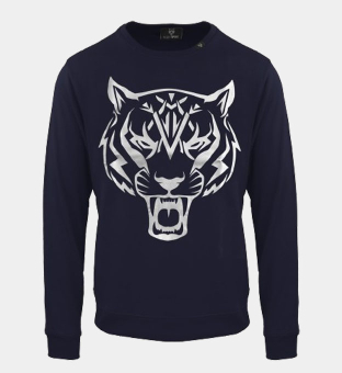 Plein Sport Sweatshirt Mens Navy Blue