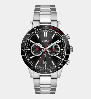 Hugo Boss Watch Mens Black Grey  