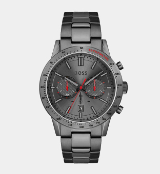 Hugo Boss Watch Mens Dark Grey 