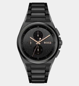 Hugo Boss Watch Mens Dark Black 