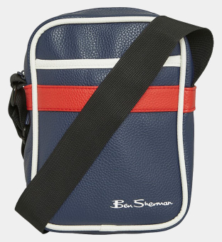 Ben Sherman Flight Bag Mens Navy