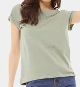 Brave Soul T-shirt Womens Light Khaki