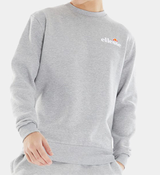 Ellesse Sweatshirt Mens Grey Marl