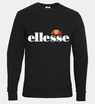 Ellesse Sweatshirt Mens Black