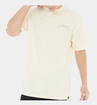 Ellesse T-shirt Mens Off White